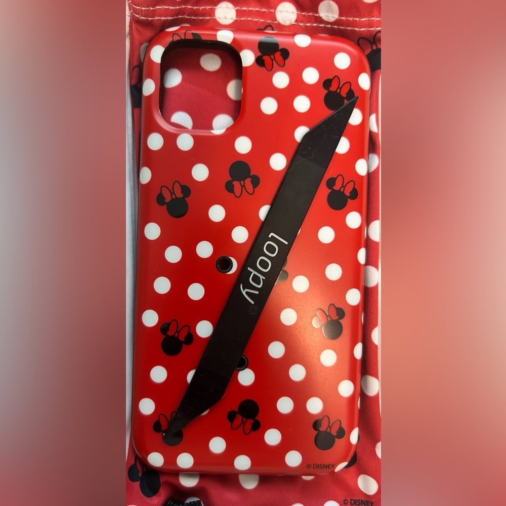 Loopy Case - iPhone 11/Xr - Polka Dot Minnie’s
